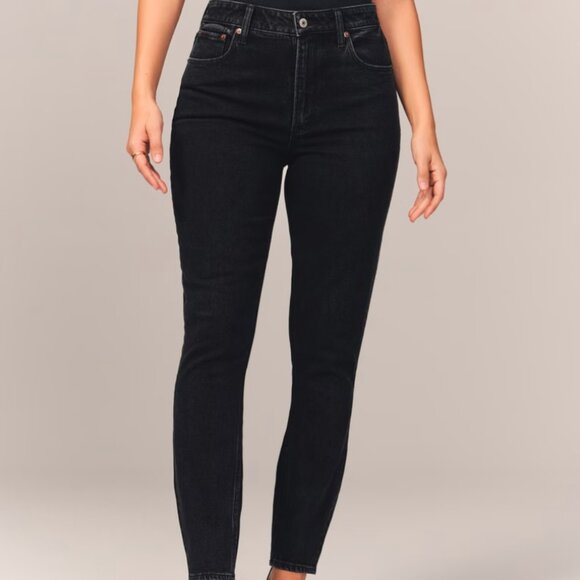Abercrombie - Skinny Jean High Rise Curve Love Size 27xLong - Picture 1 of 5